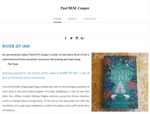 Tablet Screenshot of paulmmcooper.com